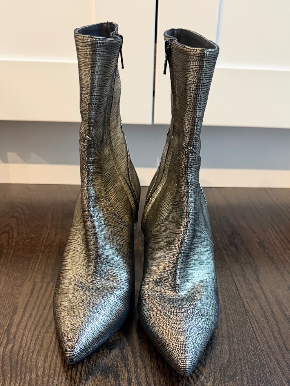 IRO Paris metallic ankle boot